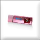 有機ELディスプレイ搭載 MP3プレーヤー 4GB (Pink) 上海問屋セレクト MP3プレーヤー 円