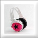 MIXSTYLE HEADPHONES STAR ピンク MIX-260099　3675円