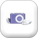 Apple iPod shuffle 1GB パープル MB233J⁄A　800